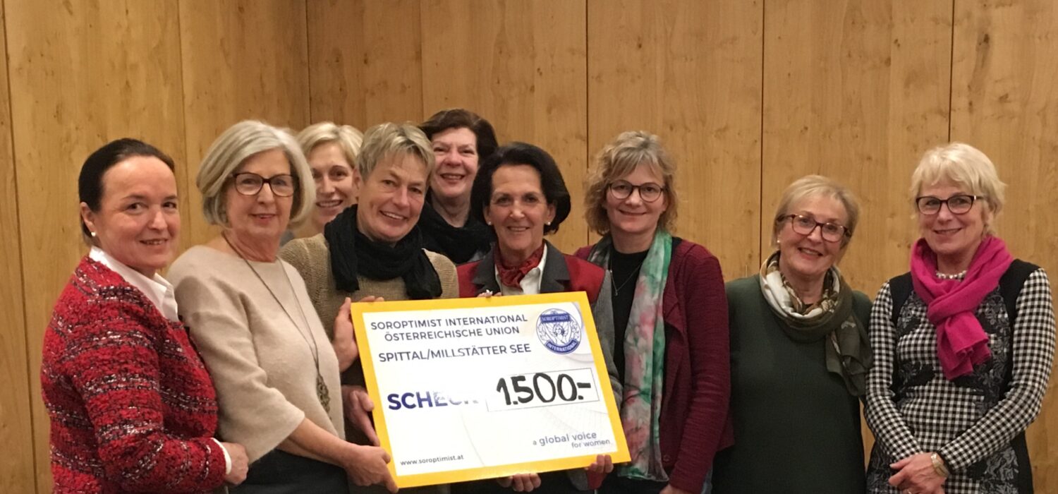 Soroptimist Club Spittal-Millstätter See unterstützt vitamin R