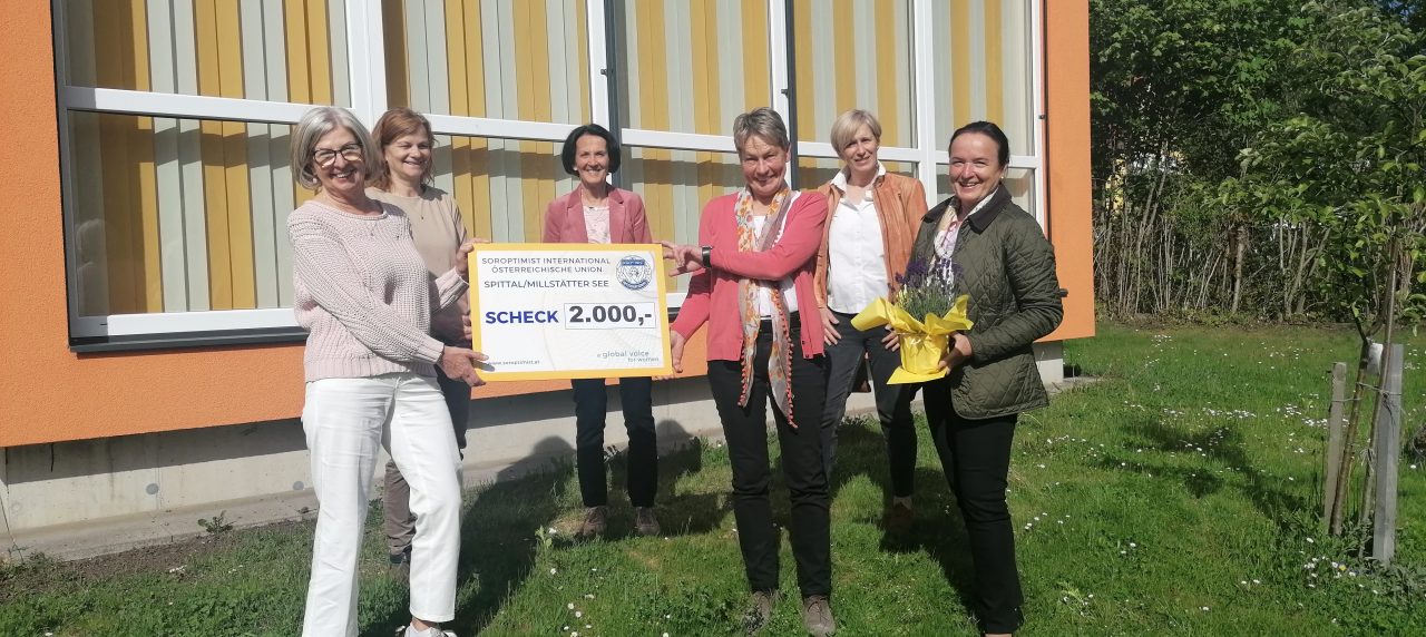 Soroptimist Club Spittal-Millstätter See spendet für Frauen in der Nockregion