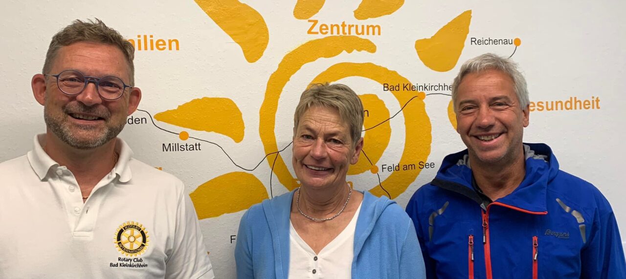 Rotary Club Bad Kleinkirchheim unterstützt nachhaltig die Familienberatungsstelle von vitamin R
