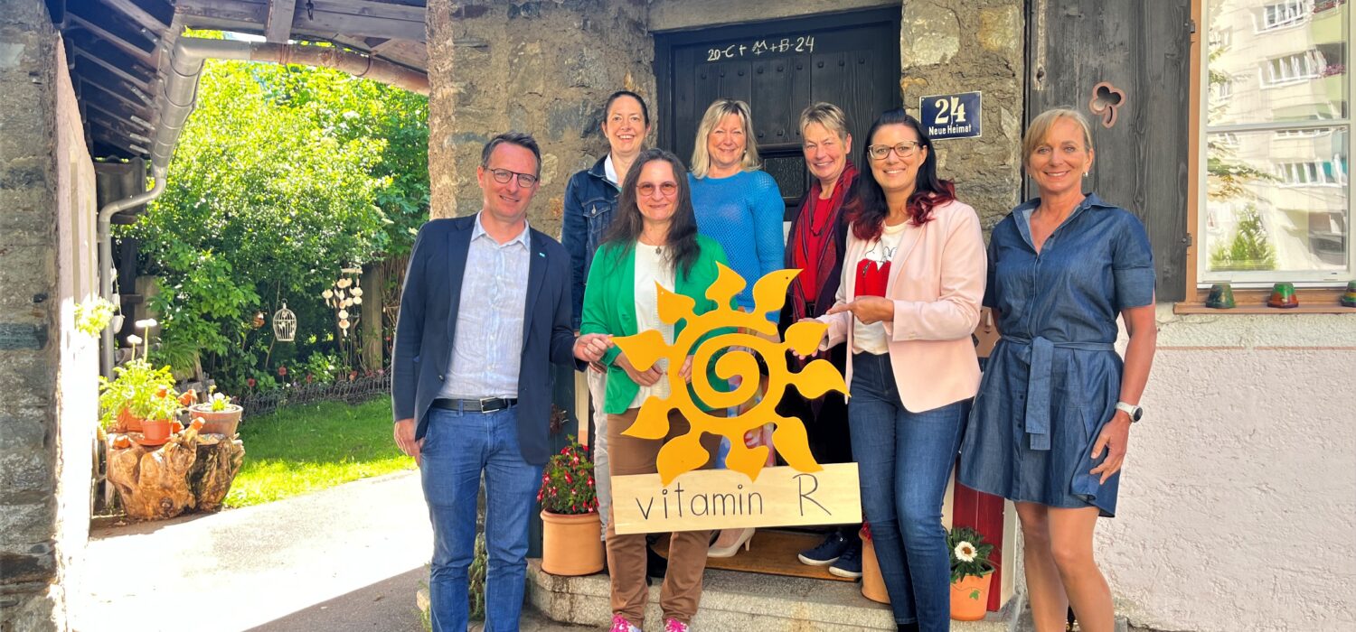LRin Sara Schaar zu Besuch bei vitamin R